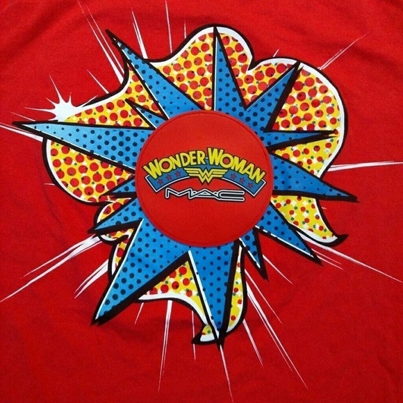 MAC  Red Wonder Women T- Shirt Size 3 - Picture 4 of 7